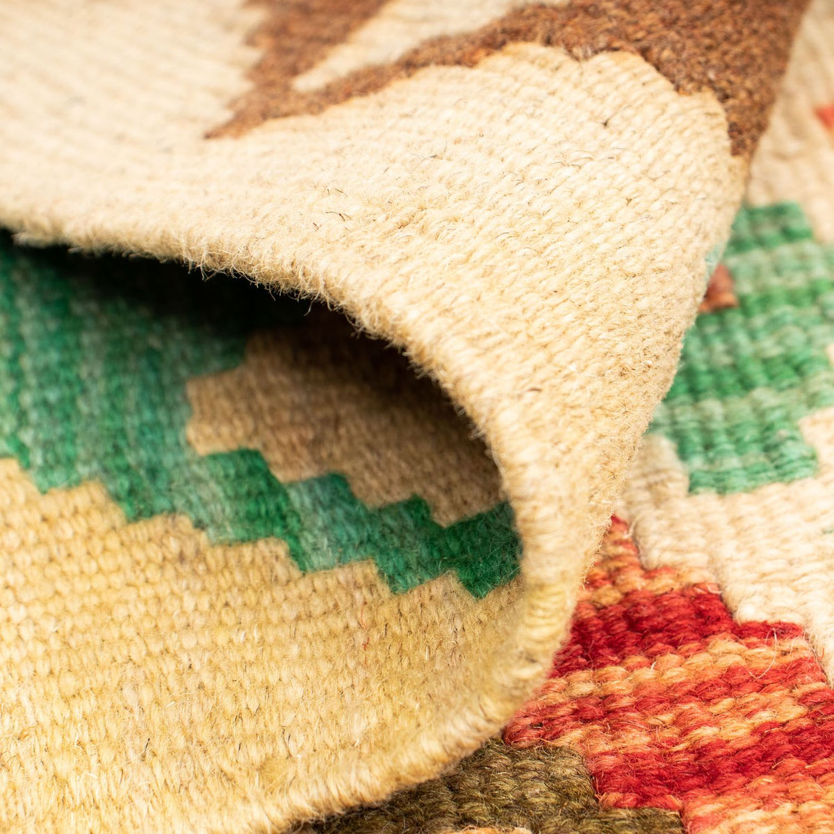 Dywan Kelim - Splash - 125 x 80 cm - wielokolorowy