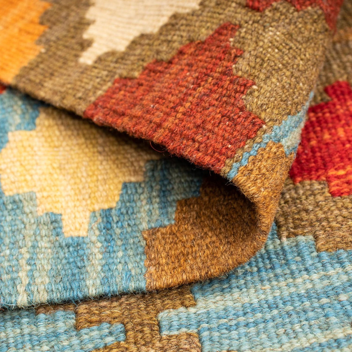 Dywan Kelim - Splash - 125 x 80 cm - wielokolorowy