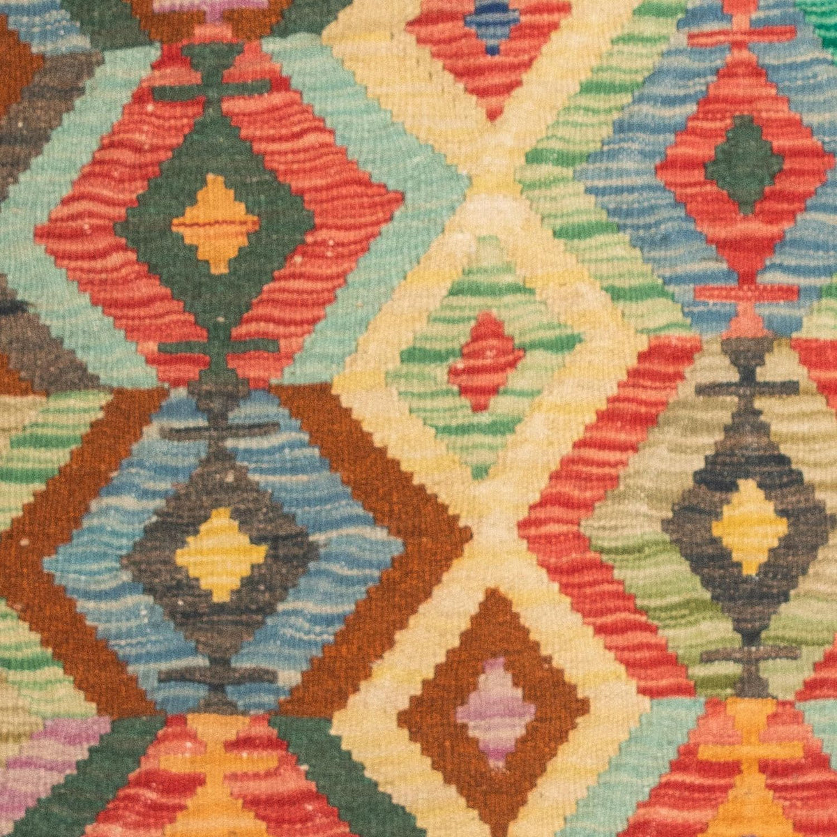 Dywan Kelim - Splash - 125 x 80 cm - wielokolorowy