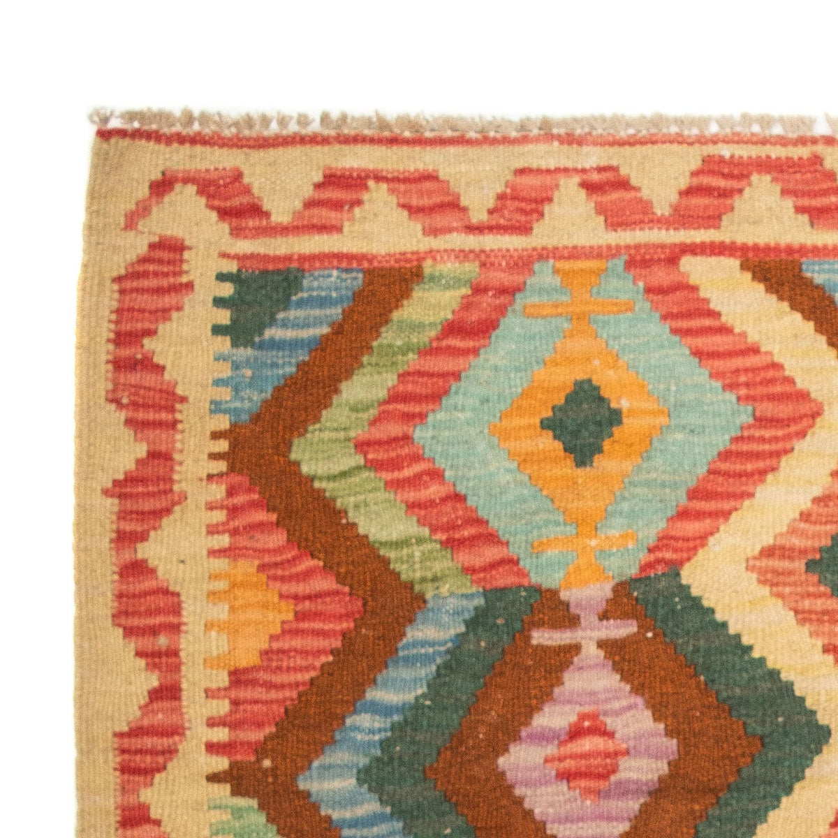 Dywan Kelim - Splash - 125 x 80 cm - wielokolorowy