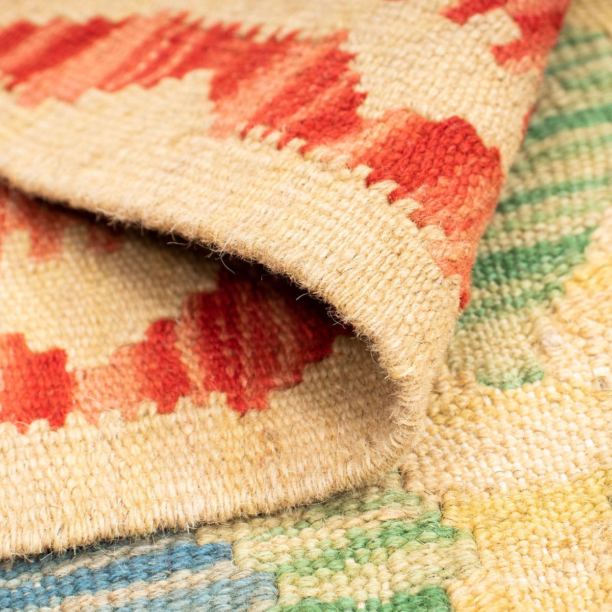 Dywan Kelim - Splash - 125 x 80 cm - wielokolorowy