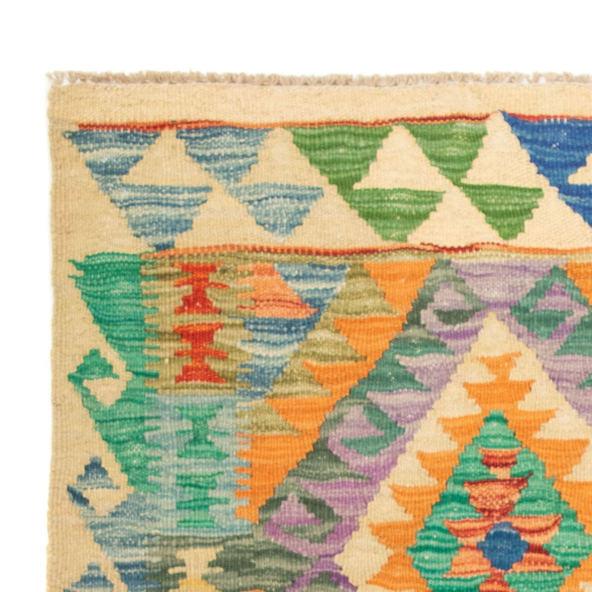 Dywan Kelim - Splash - 125 x 80 cm - wielokolorowy