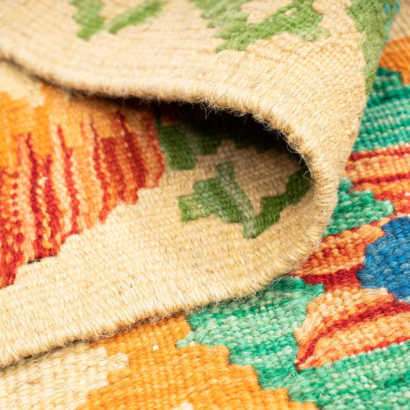 Dywan Kelim - Splash - 125 x 80 cm - wielokolorowy