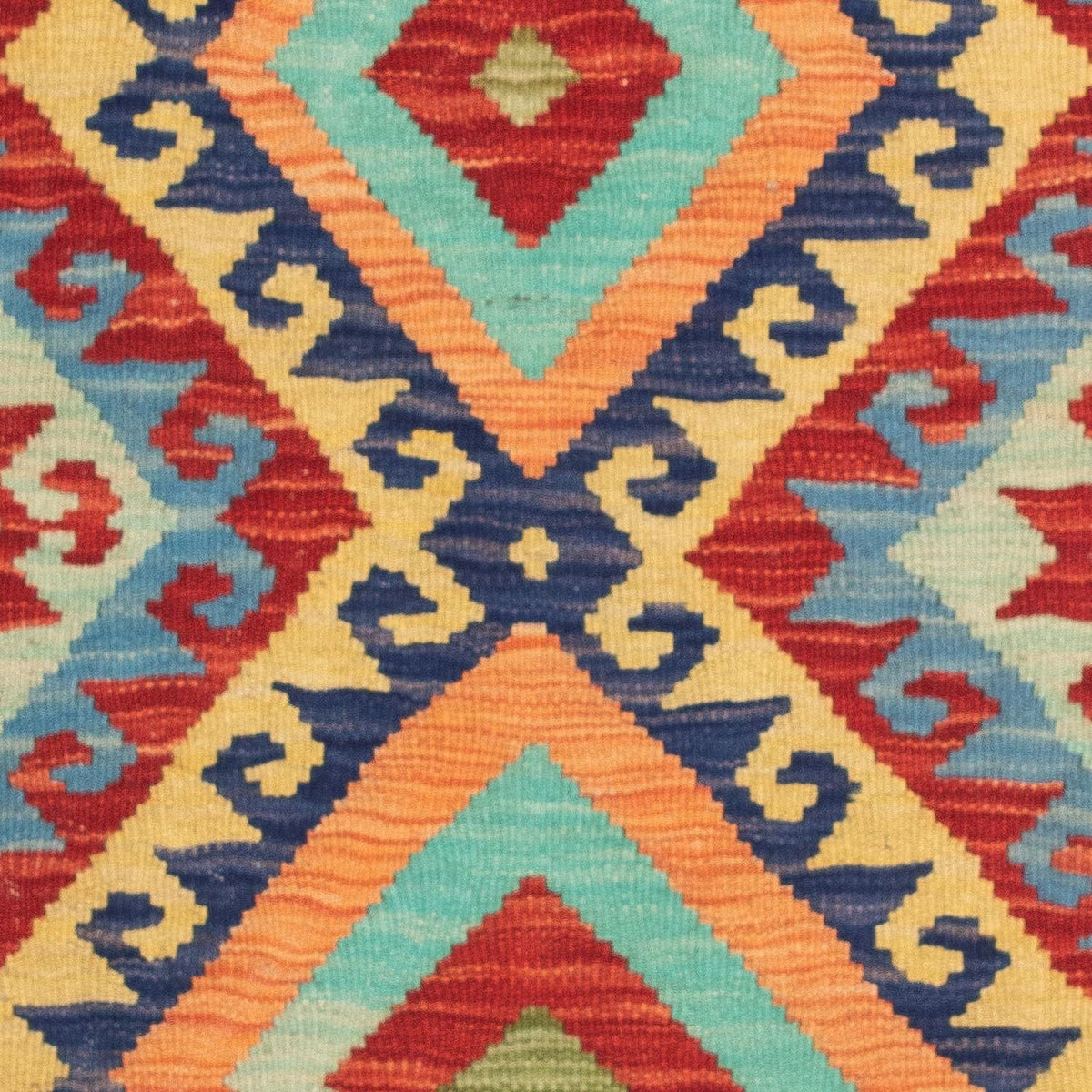 Dywan Kelim - Splash - 125 x 80 cm - wielokolorowy