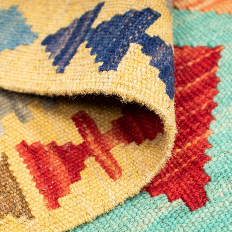 Dywan Kelim - Splash - 125 x 80 cm - wielokolorowy