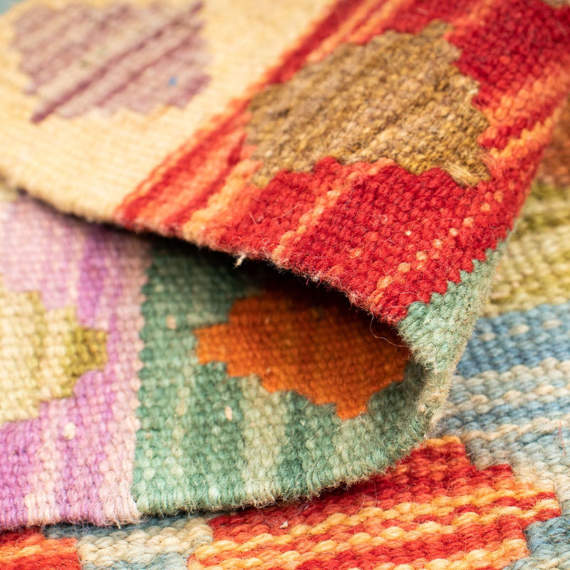 Dywan Kelim - Splash - 125 x 80 cm - wielokolorowy