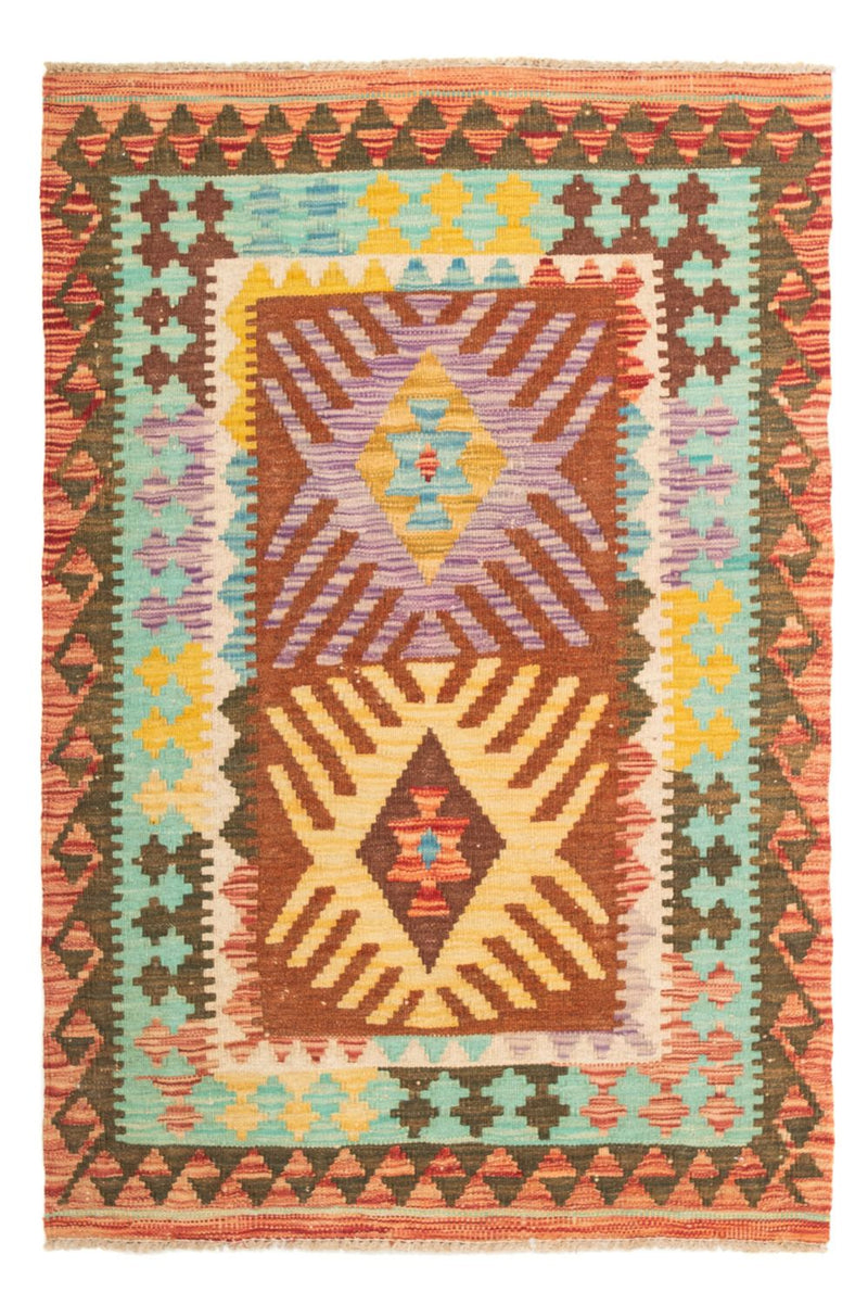 Dywan Kelim - Splash - 125 x 80 cm - wielokolorowy