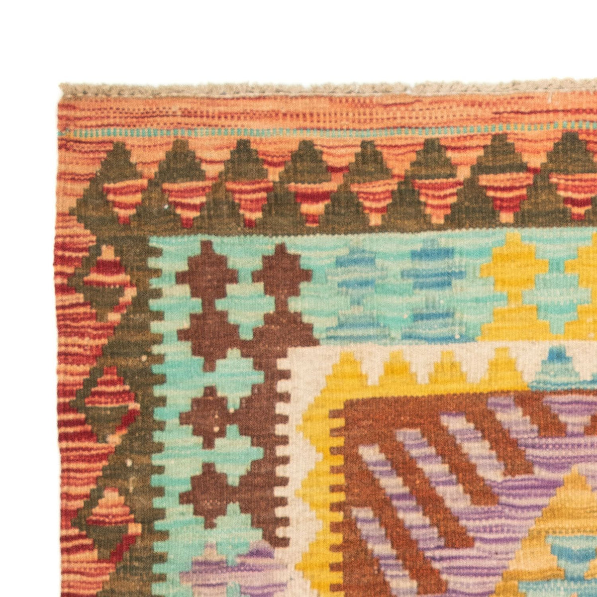 Dywan Kelim - Splash - 125 x 80 cm - wielokolorowy