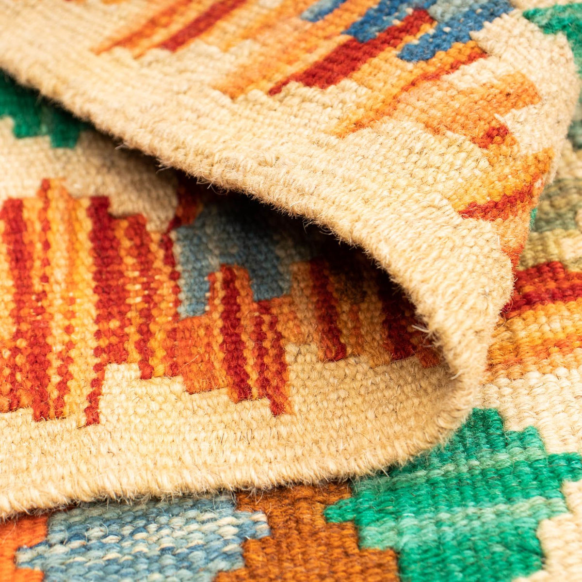 Dywan Kelim - Splash - 125 x 80 cm - wielokolorowy