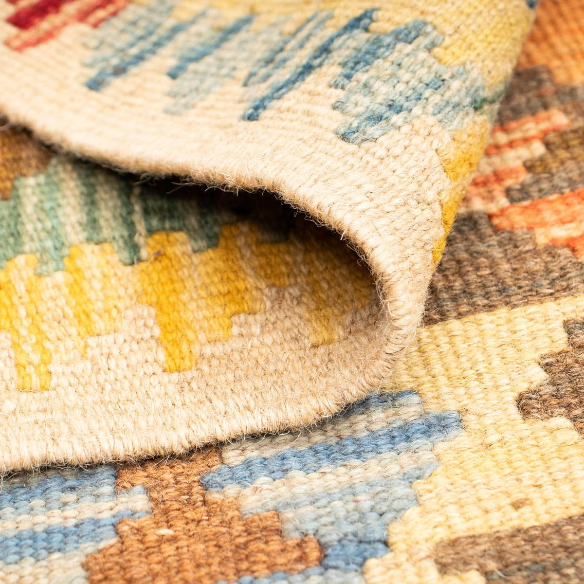 Dywan Kelim - Splash - 125 x 80 cm - wielokolorowy