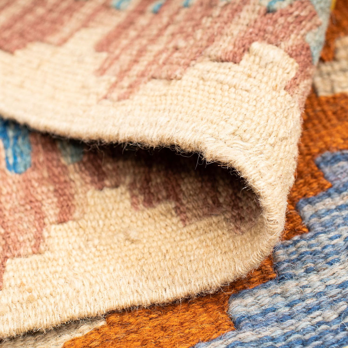 Dywan Kelim - Splash - 125 x 80 cm - wielokolorowy