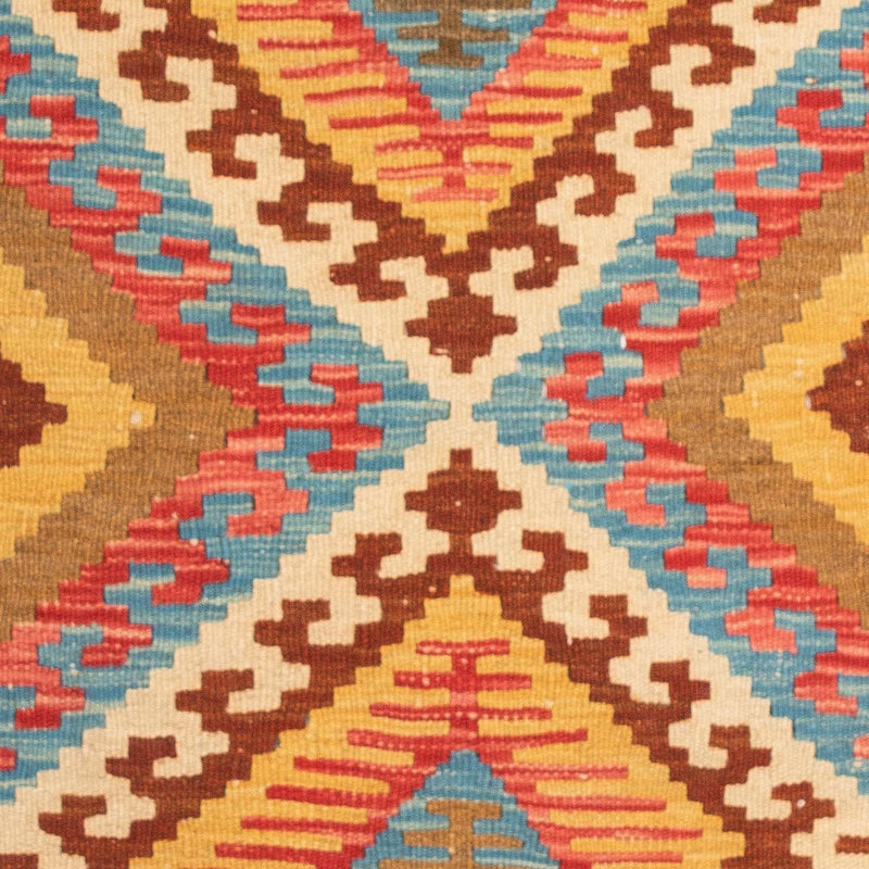 Dywan Kelim - Splash - 121 x 85 cm - wielokolorowy