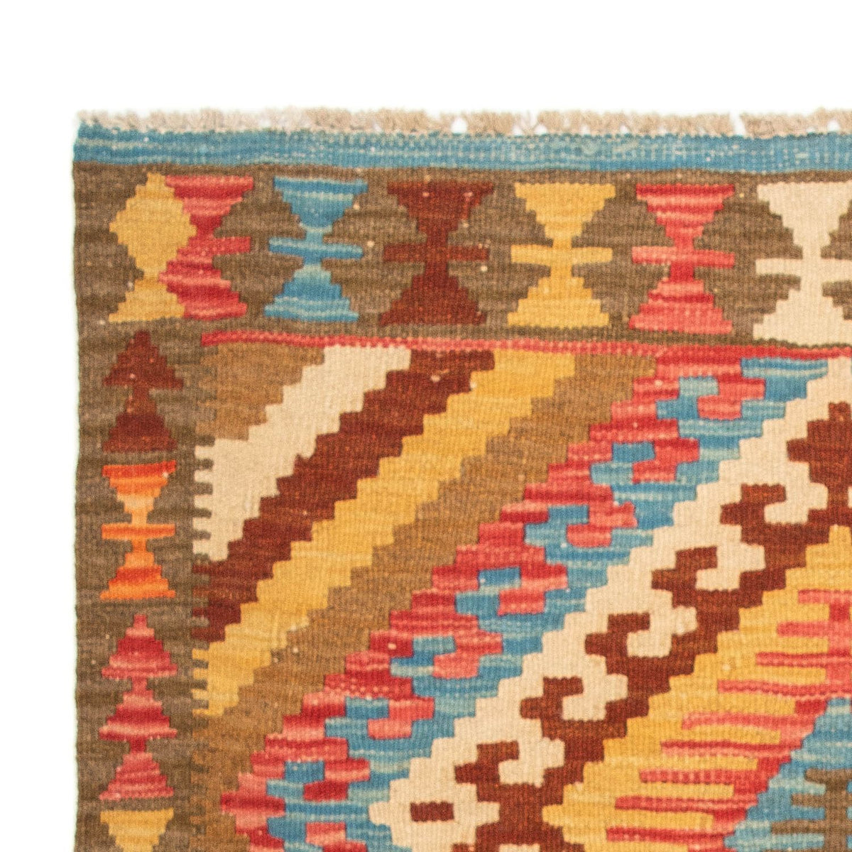 Dywan Kelim - Splash - 121 x 85 cm - wielokolorowy