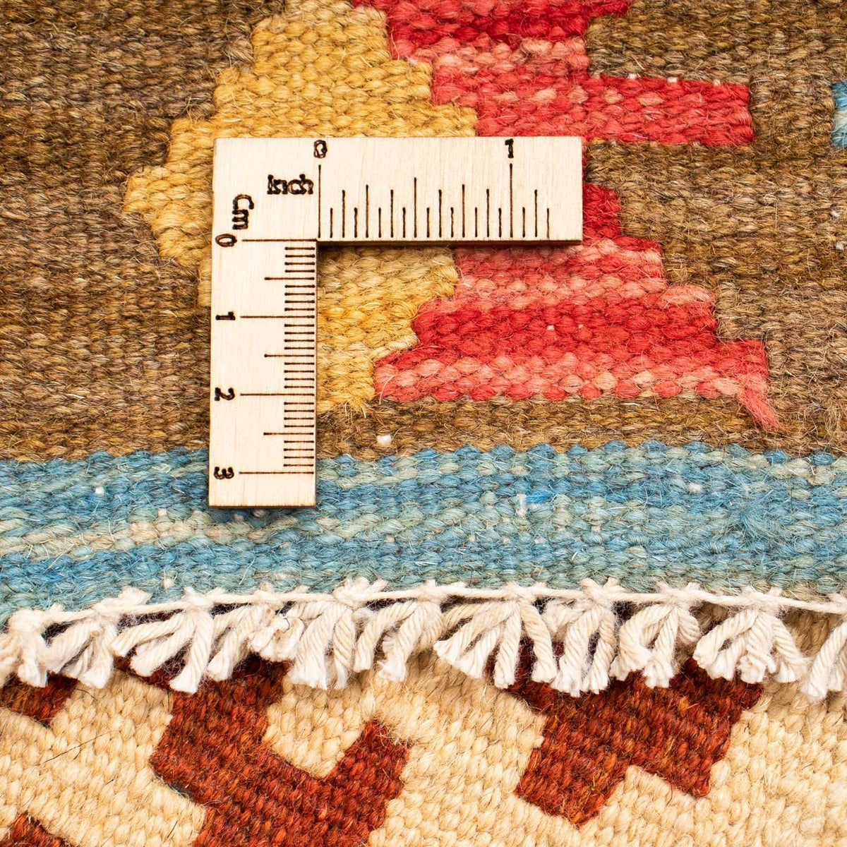 Dywan Kelim - Splash - 121 x 85 cm - wielokolorowy