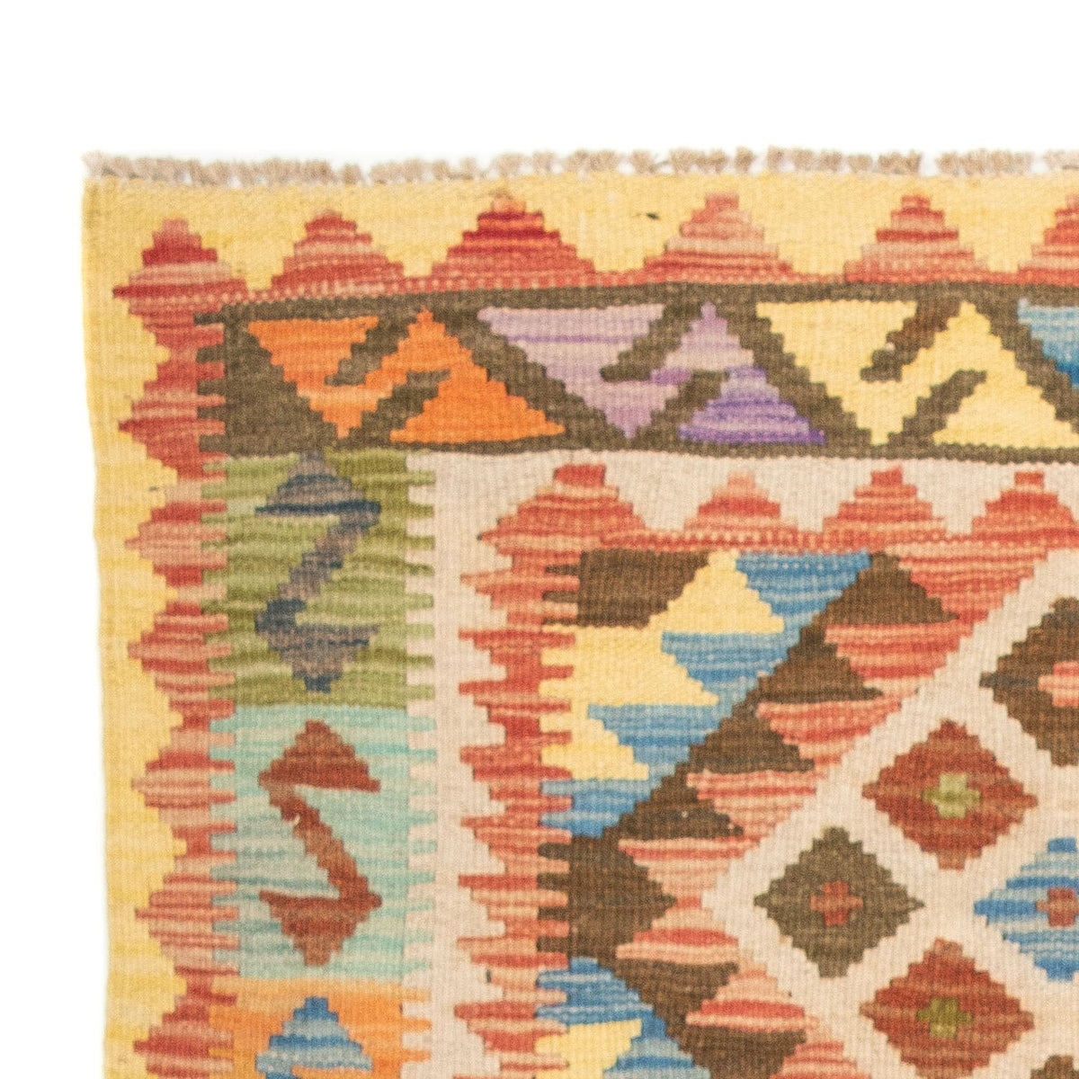 Dywan Kelim - Splash - 124 x 86 cm - wielokolorowy