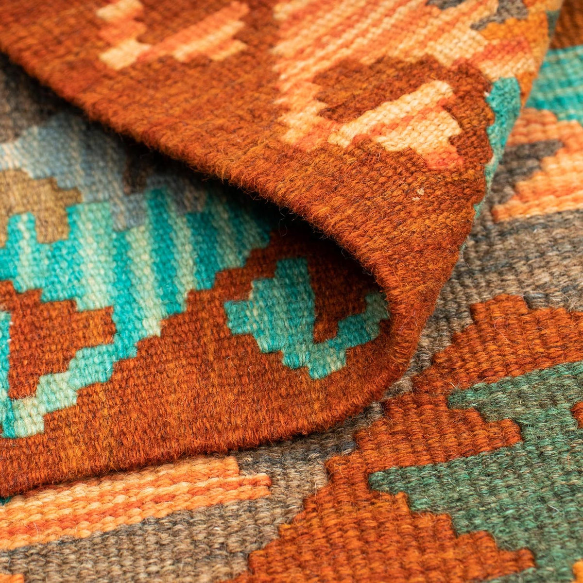 Dywan Kelim - Splash - 125 x 80 cm - wielokolorowy