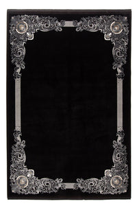 Designerski dywan - 230 x 160 cm - ciemnoniebieski