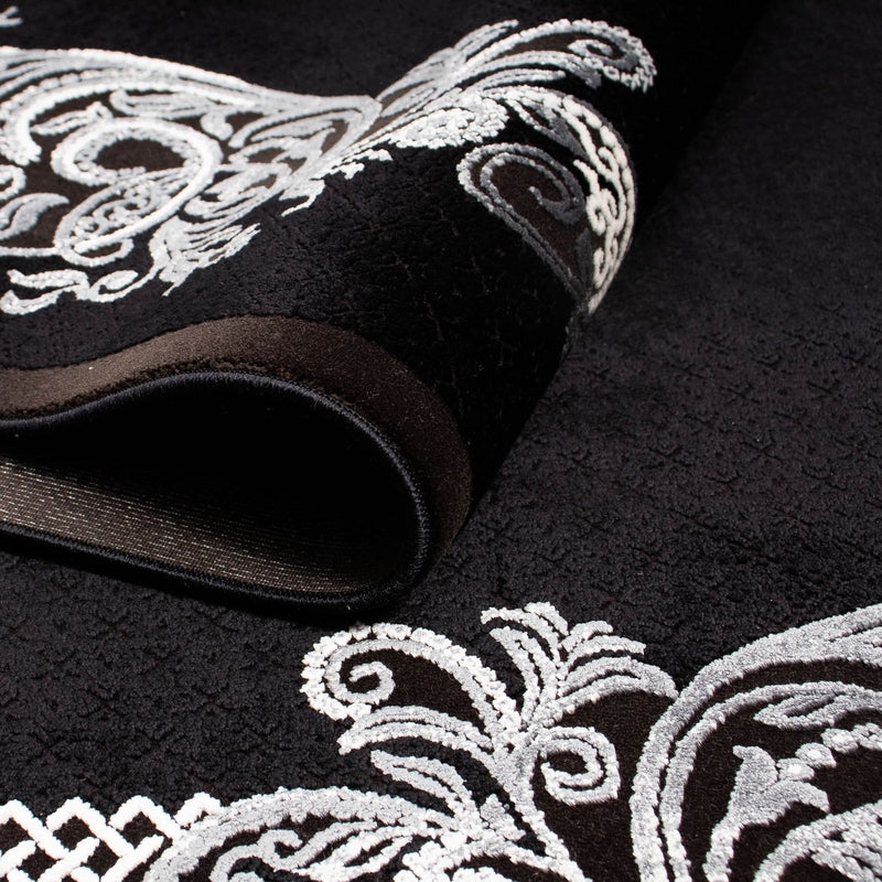 Designerski dywan - 230 x 160 cm - ciemnoniebieski