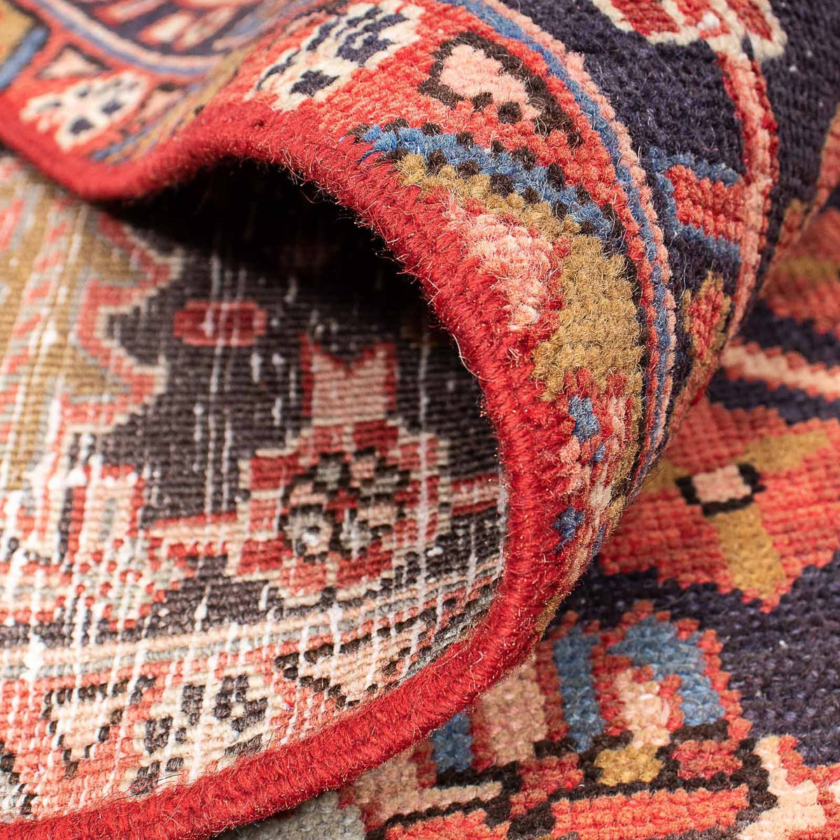 Perski dywan - Nomadyczny - 362 x 258 cm - jasna czerwień