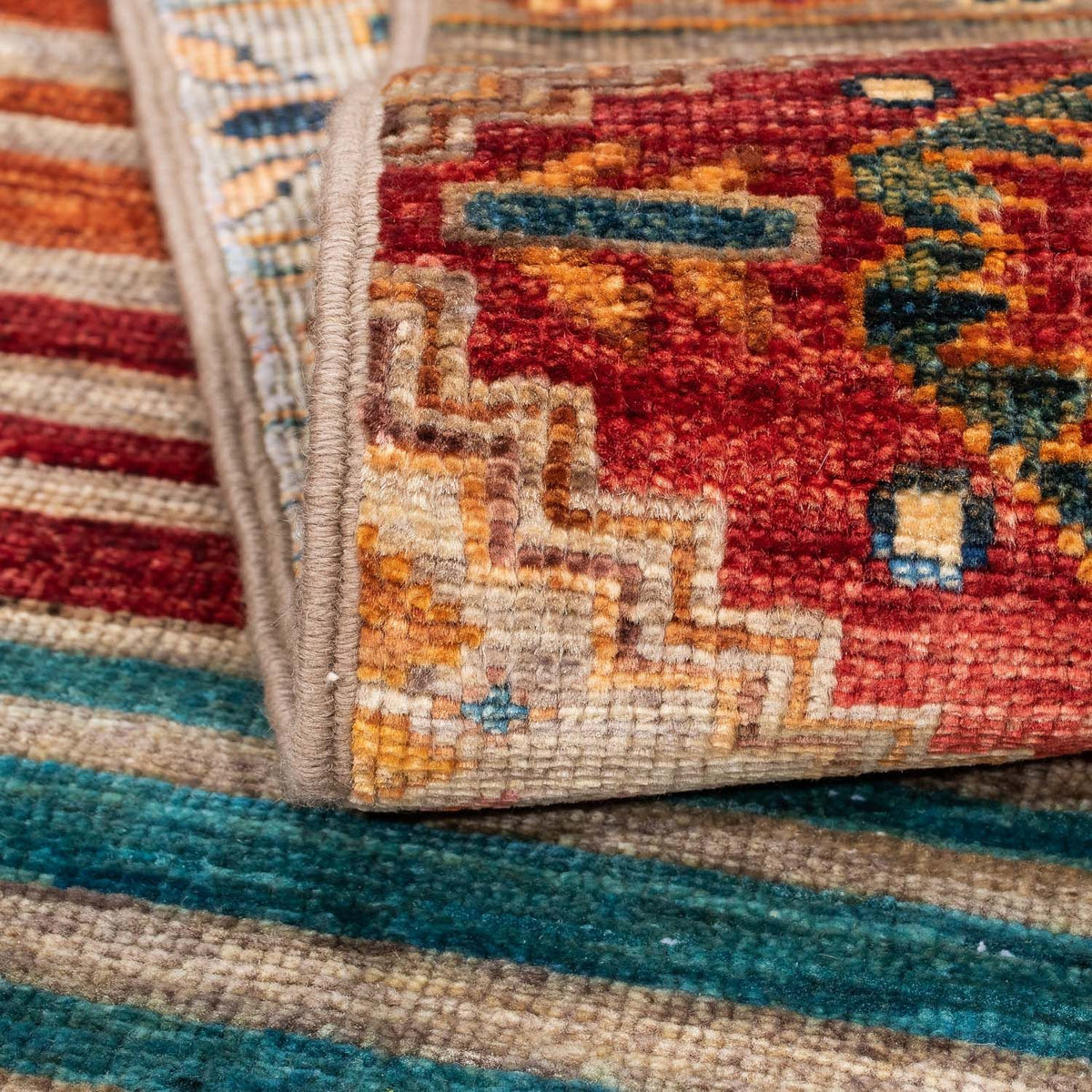 Biegacz Dywan Zieglera - 395 x 76 cm - wielokolorowy