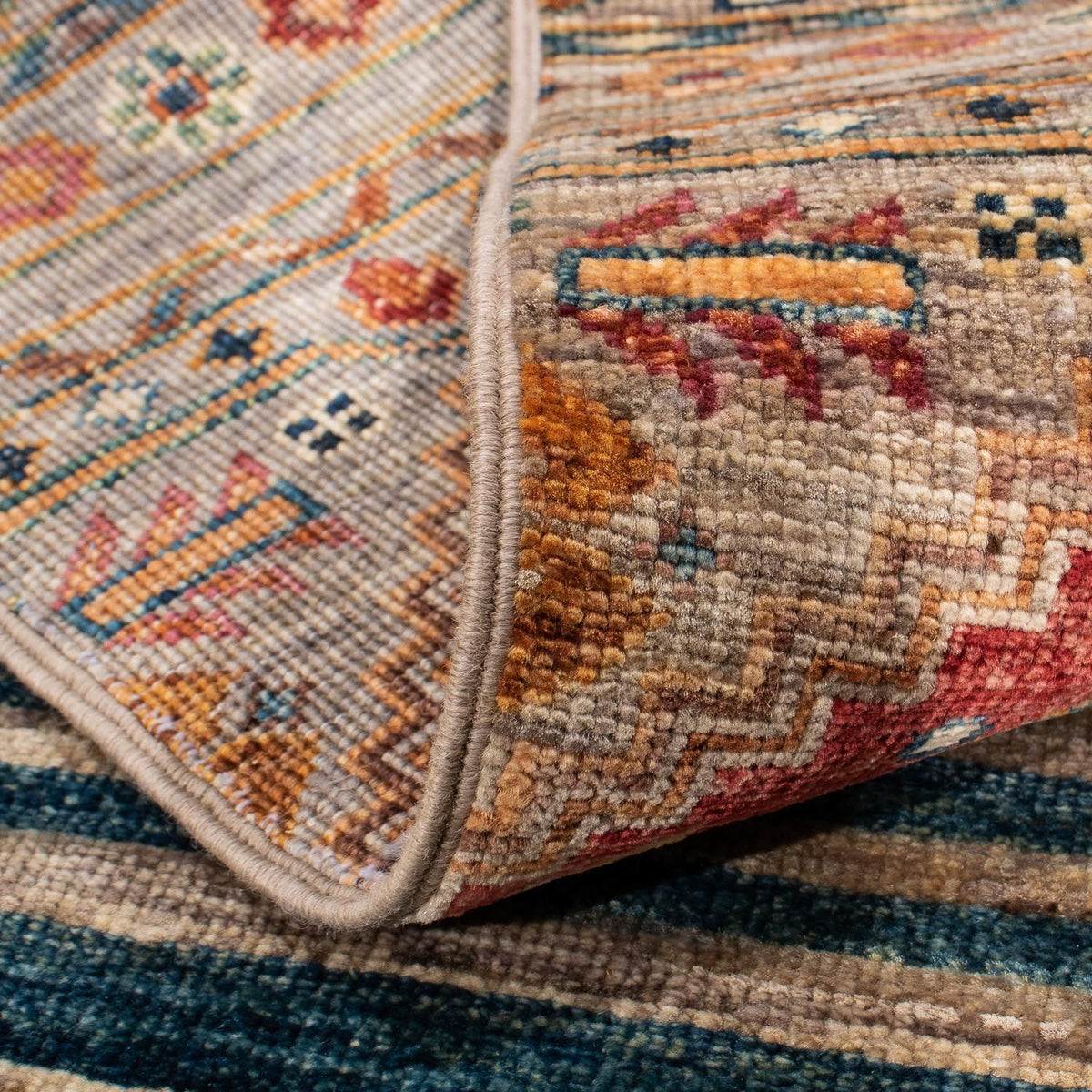 Biegacz Dywan Zieglera - 396 x 79 cm - wielokolorowy