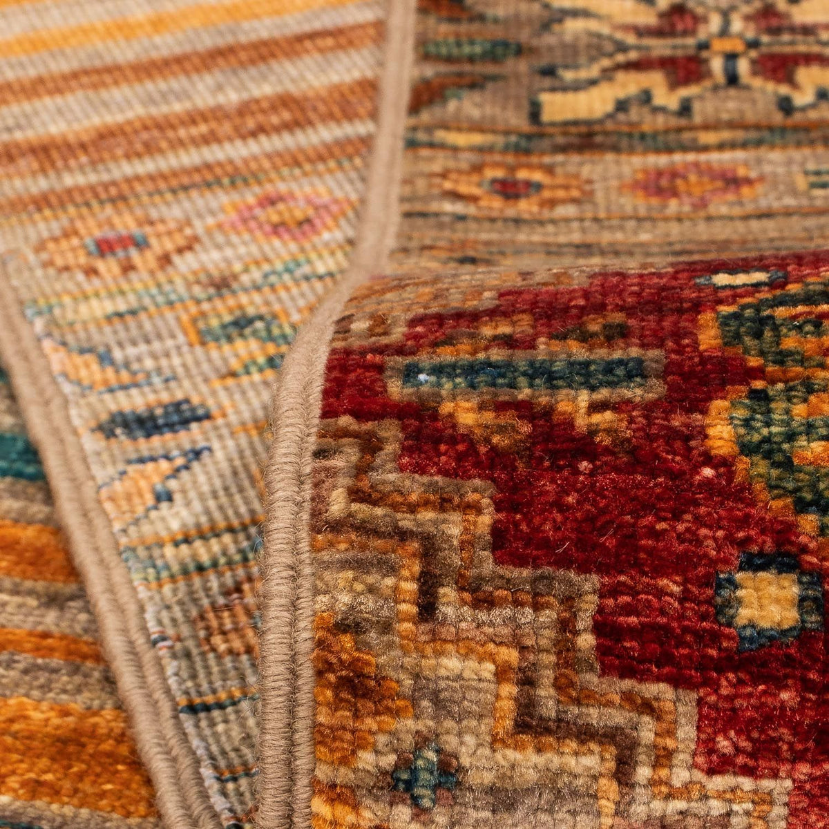 Biegacz Dywan Zieglera - 396 x 77 cm - wielokolorowy