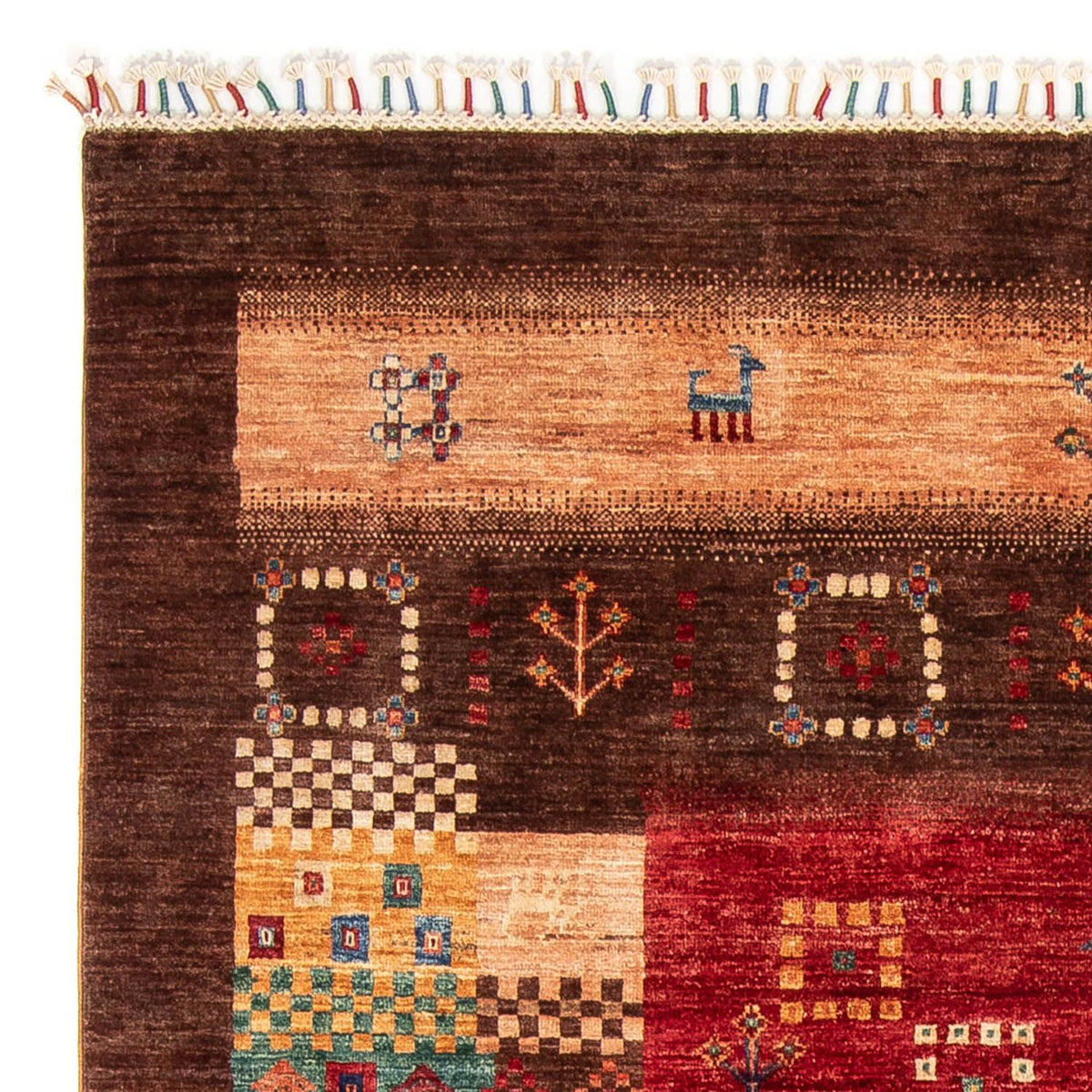 Dywan Zieglera - 231 x 172 cm - brązowy