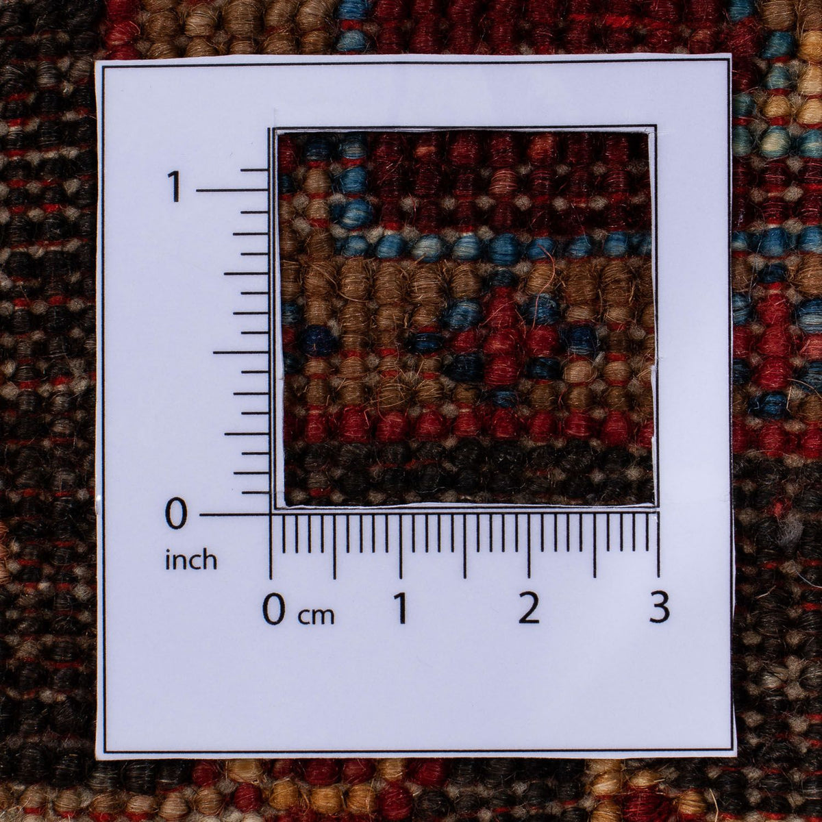 Dywan Zieglera - 211 x 151 cm - ciemnobrązowy