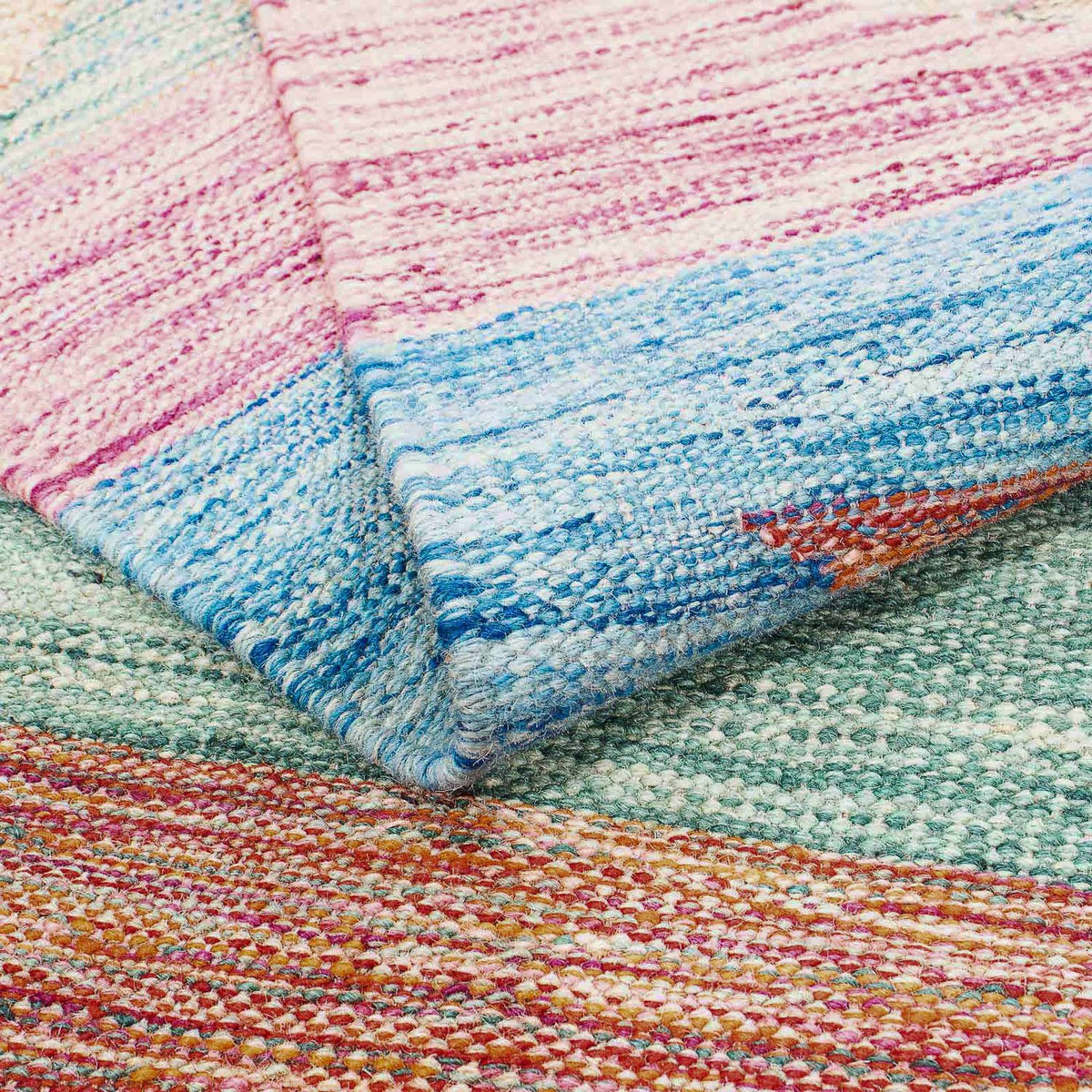 Dywan Kelim - Splash - 244 x 159 cm - wielokolorowy