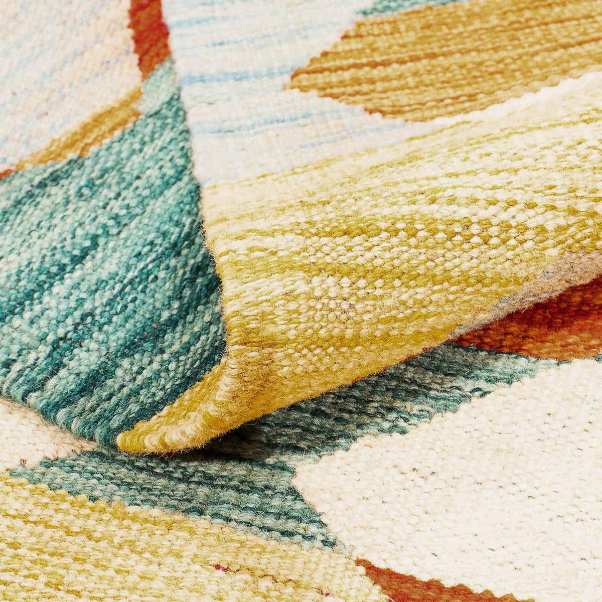 Dywan Kelim - Splash - 244 x 170 cm - wielokolorowy