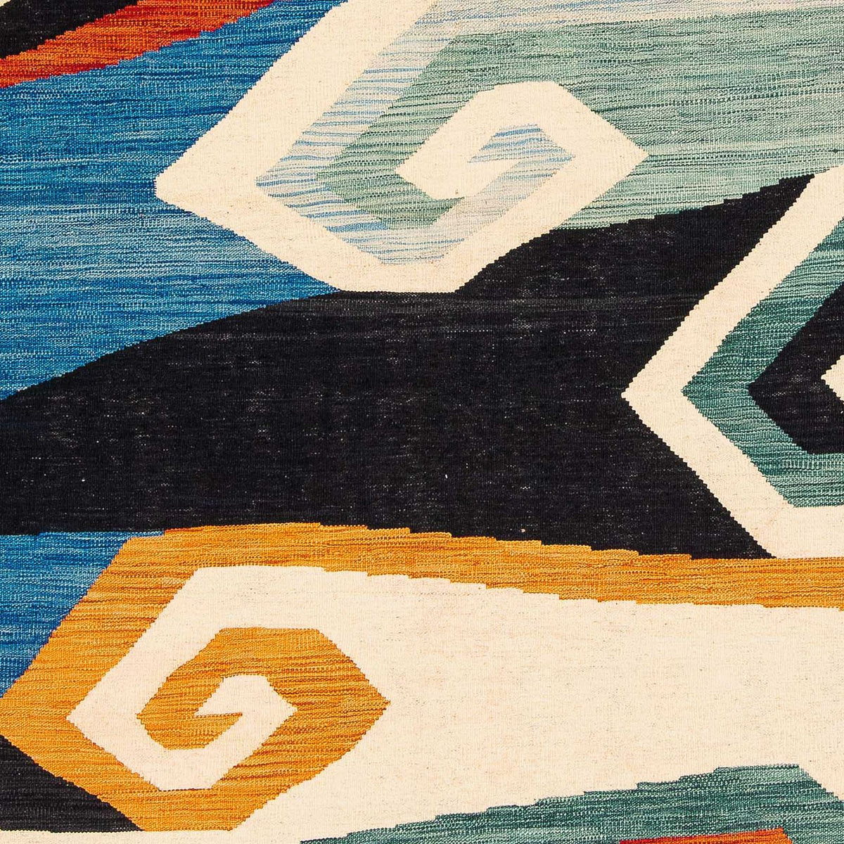 Dywan Kelim - Splash - 243 x 179 cm - wielokolorowy