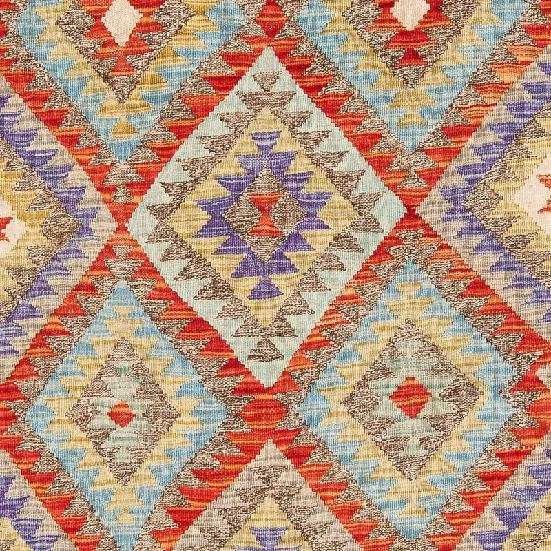 Dywan Kelim - Splash - 205 x 156 cm - wielokolorowy