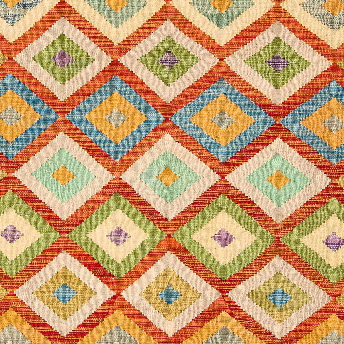 Dywan Kelim - Splash - 241 x 171 cm - wielokolorowy