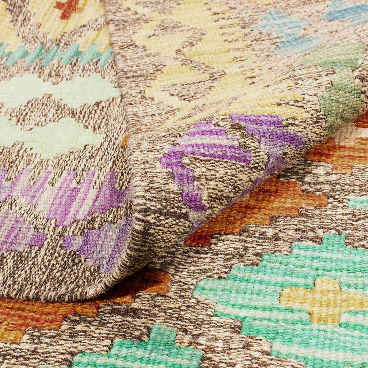 Dywan Kelim - Splash - 234 x 169 cm - wielokolorowy