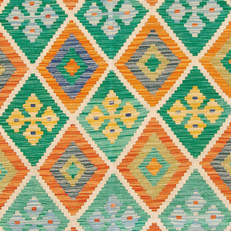 Dywan Kelim - Splash - 245 x 185 cm - wielokolorowy