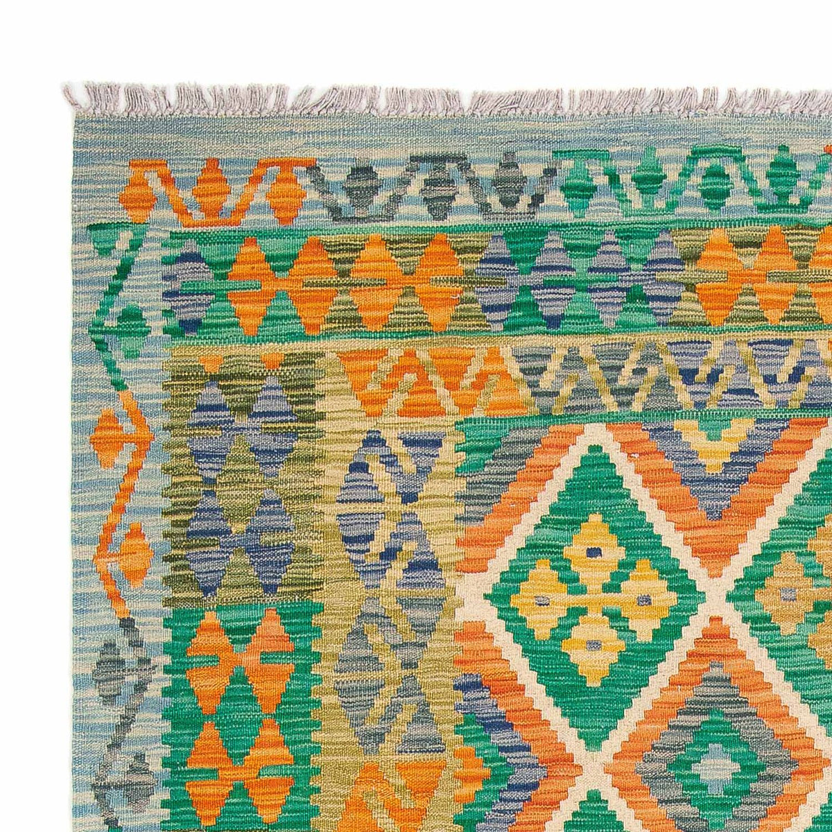 Dywan Kelim - Splash - 245 x 185 cm - wielokolorowy