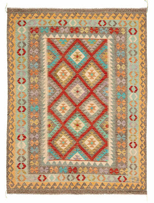 Dywan Kelim - Splash - 239 x 174 cm - wielokolorowy