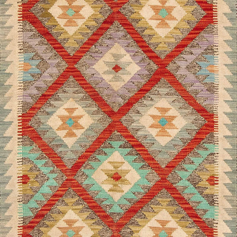 Dywan Kelim - Splash - 239 x 174 cm - wielokolorowy