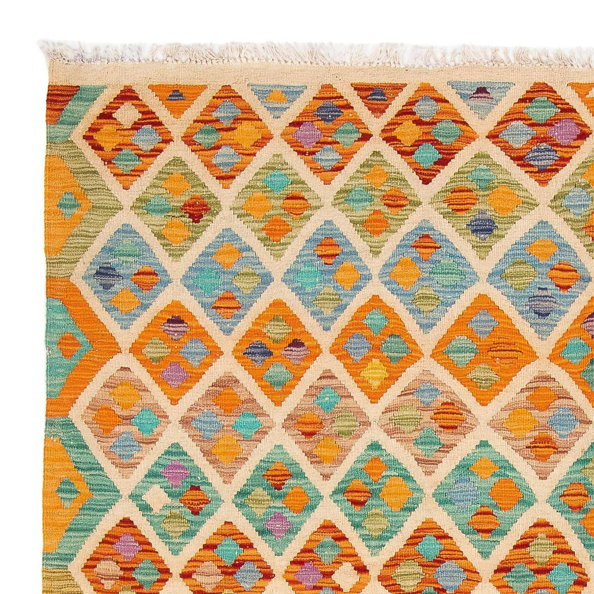 Dywan Kelim - Splash - 250 x 180 cm - wielokolorowy