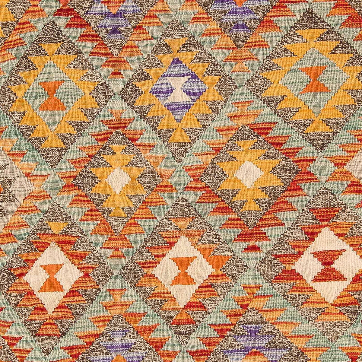 Dywan Kelim - Splash - 203 x 152 cm - wielokolorowy