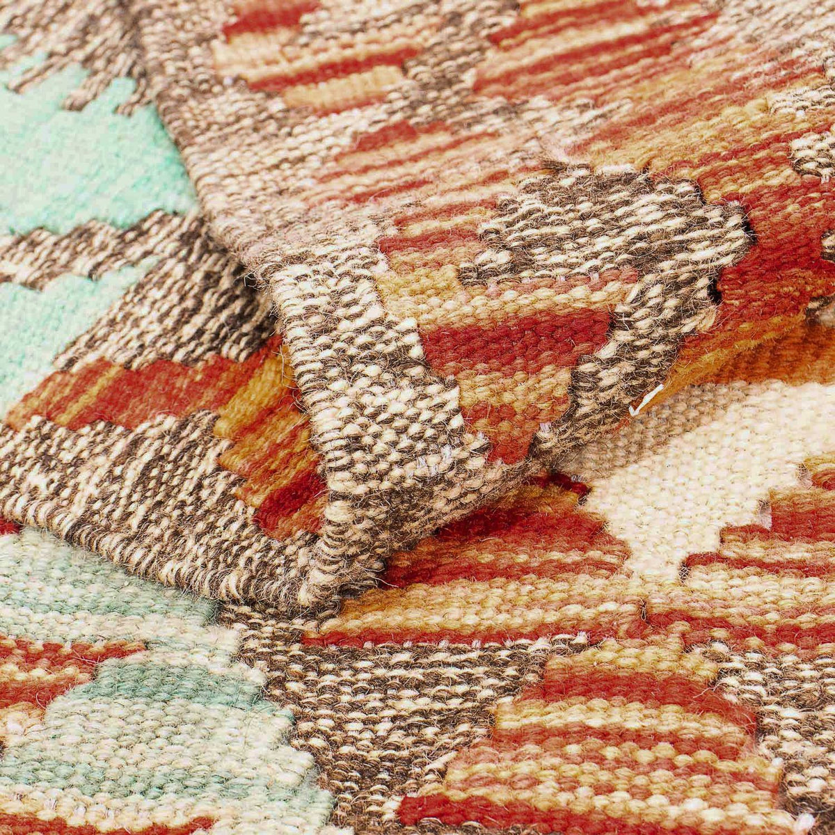 Dywan Kelim - Splash - 203 x 152 cm - wielokolorowy