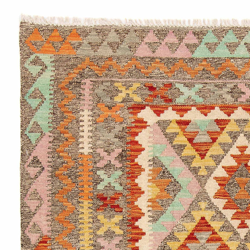 Dywan Kelim - Splash - 188 x 153 cm - wielokolorowy