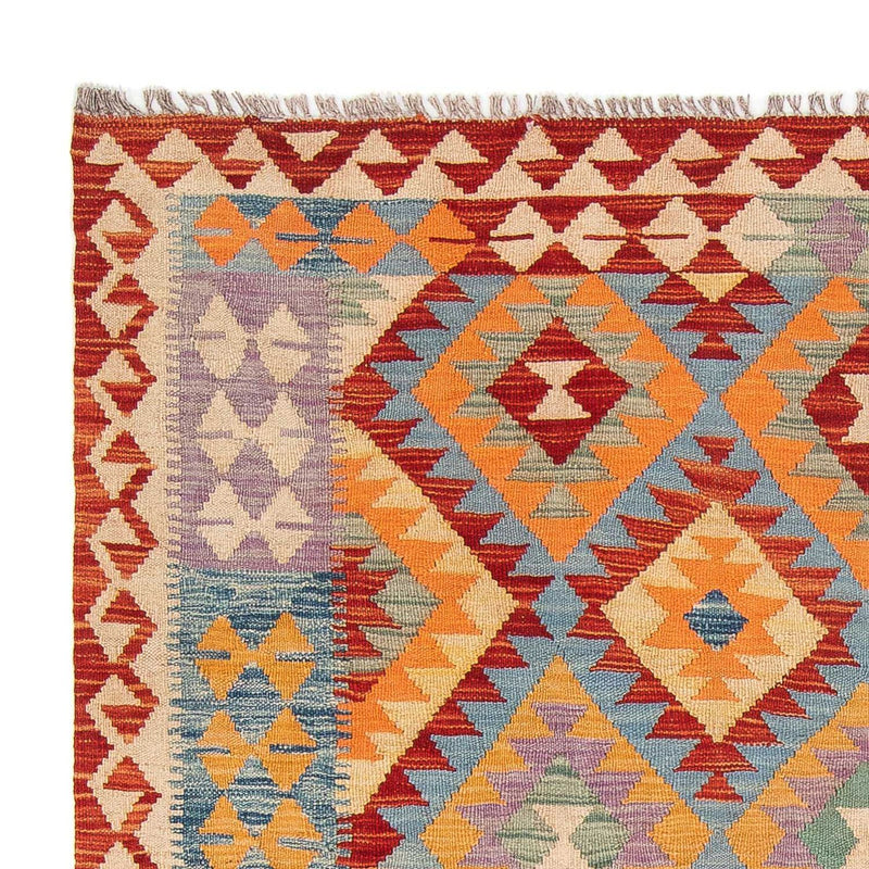 Dywan Kelim - Splash - 194 x 152 cm - wielokolorowy