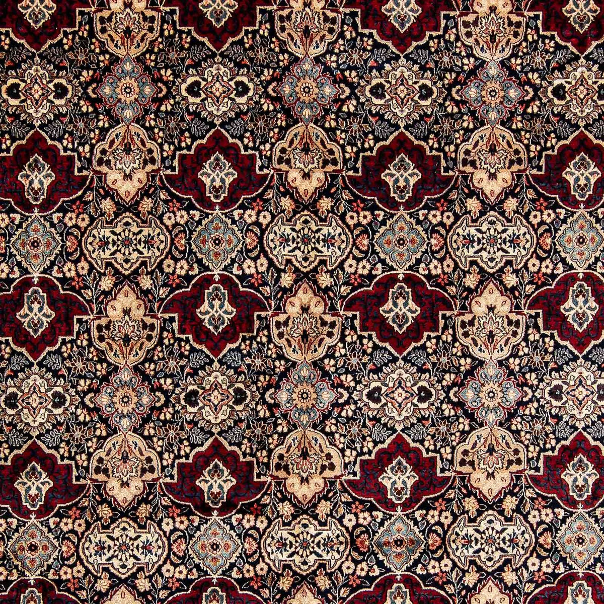 Dywan perski - Klasyczny - 393 x 299 cm - ciemna czerwień