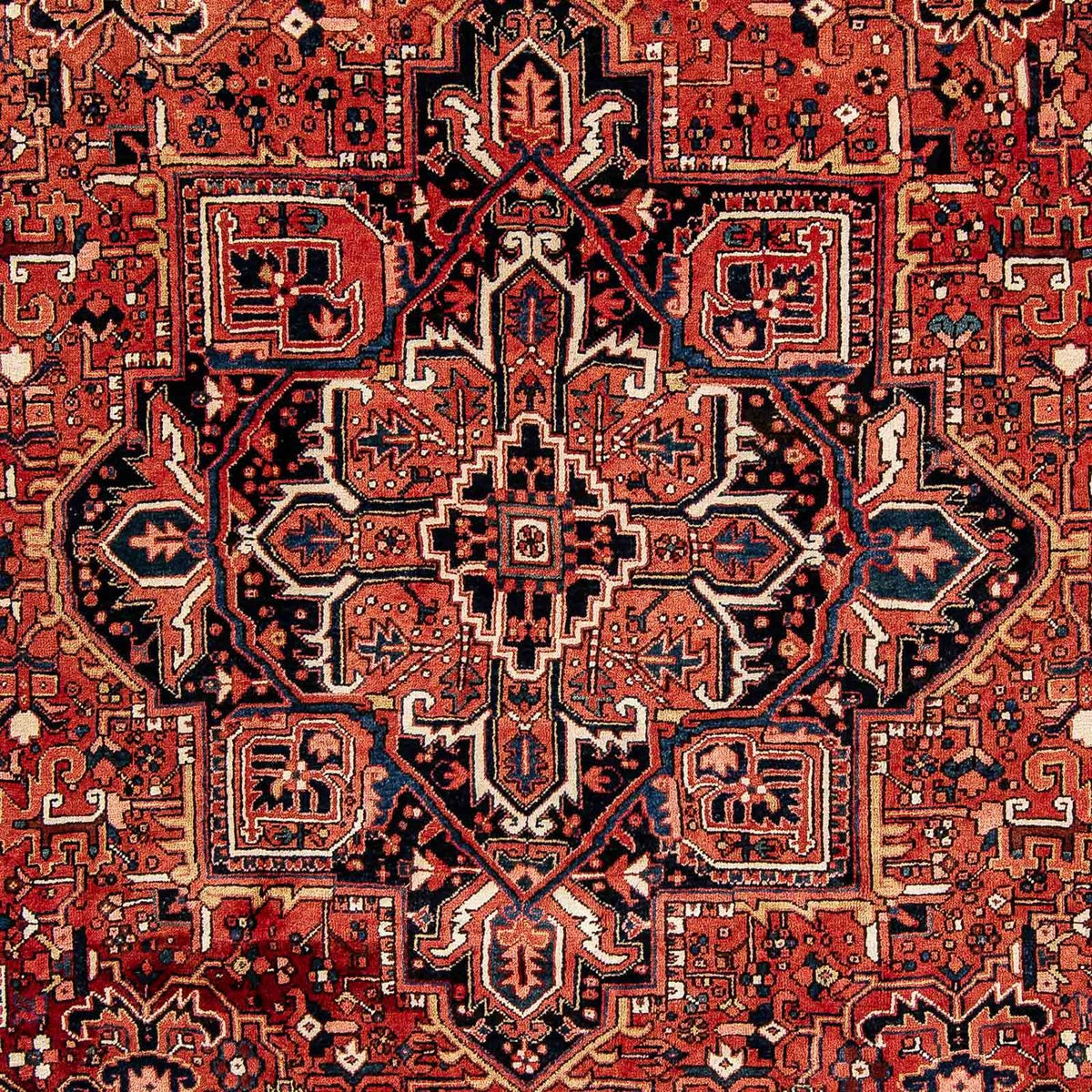 Perski dywan - Nomadyczny - 386 x 262 cm - rdza