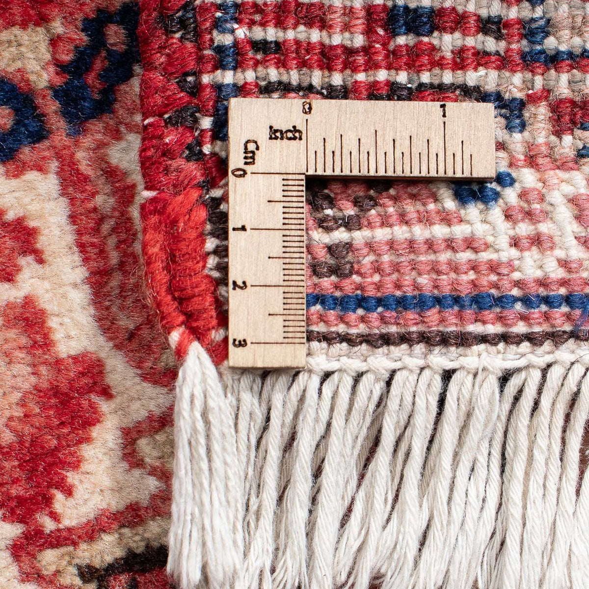 Perski dywan - Nomadyczny - 388 x 298 cm - ciemna czerwień