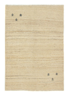 Dywan Gabbeh - perski - 157 x 110 cm - beżowy