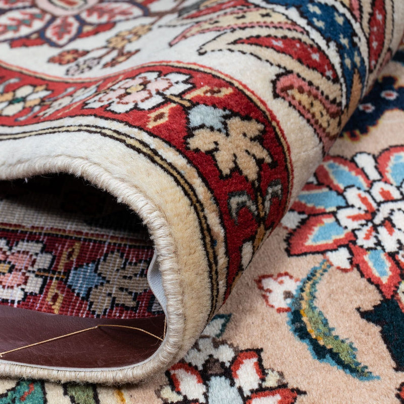 Dywan perski - Ghom - 313 x 209 cm - ciemna czerwień