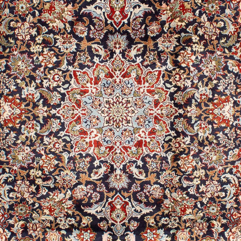 Dywan perski - Keshan - 299 x 205 cm - ciemnoniebieski