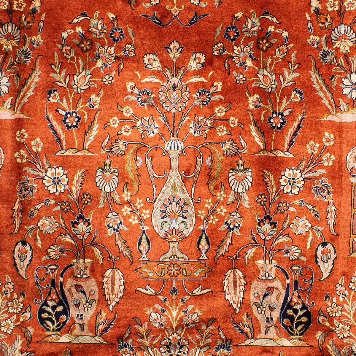 Dywan perski - Keshan - 276 x 215 cm - rdza